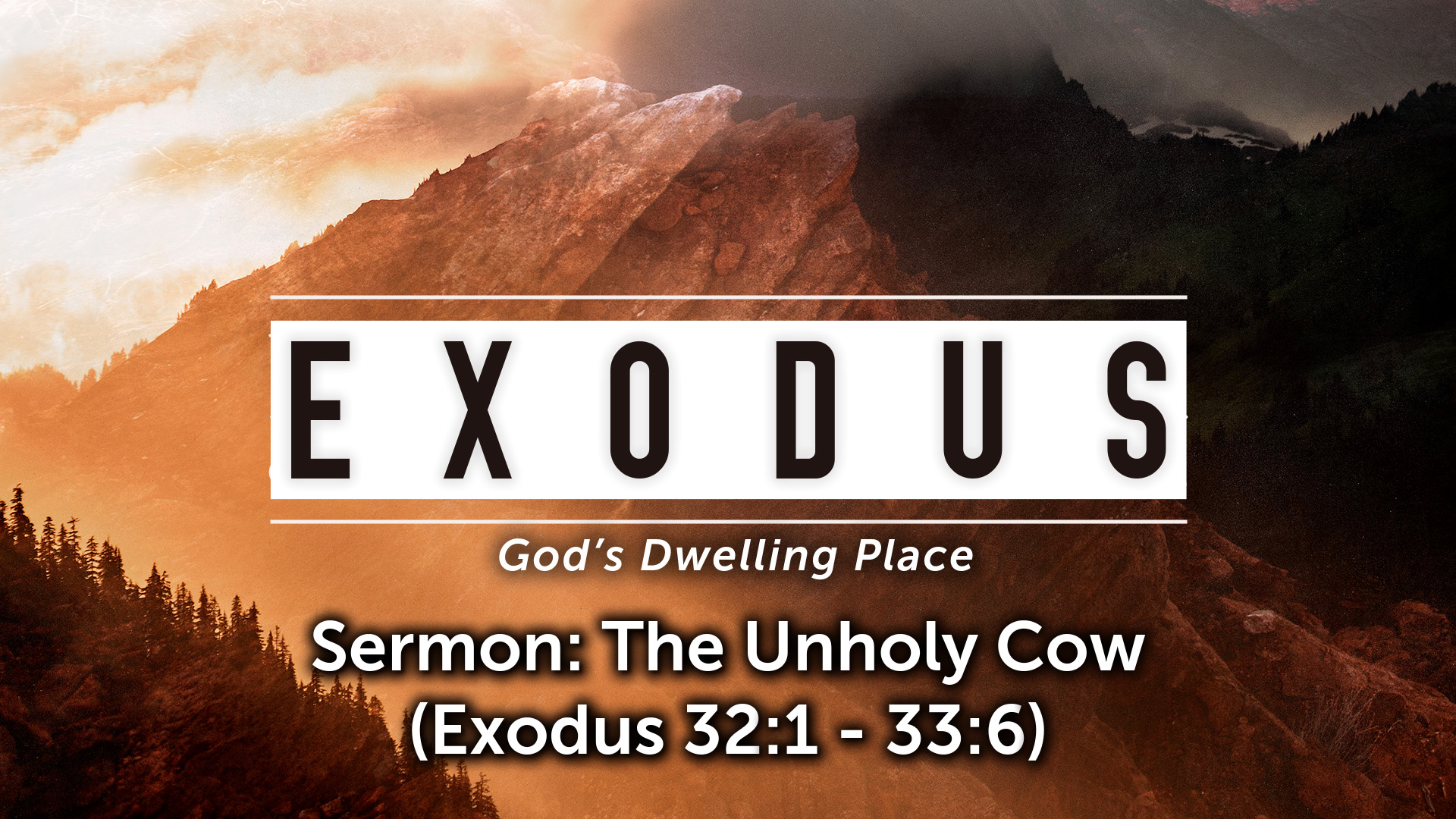 Image for the sermon The Unholy Cow