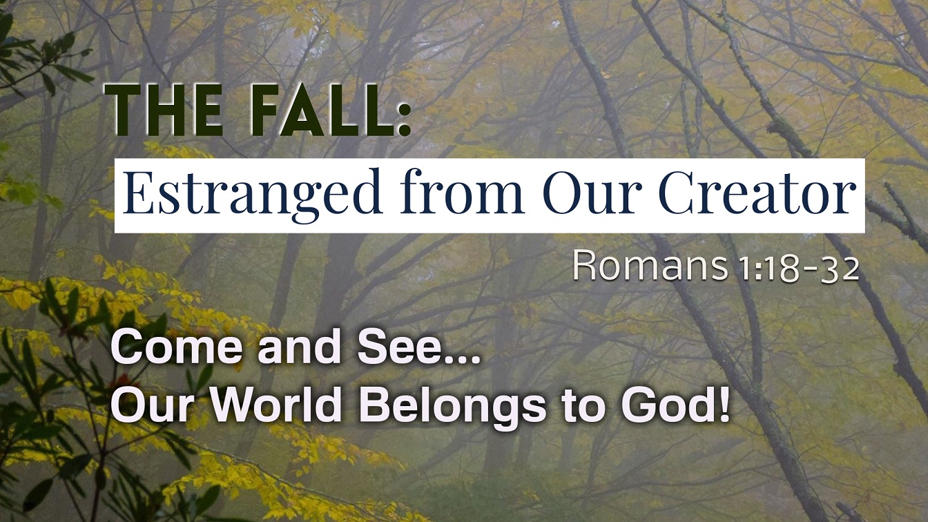 Image for the sermon The Fall – Part 3: Estranged from Our Creator