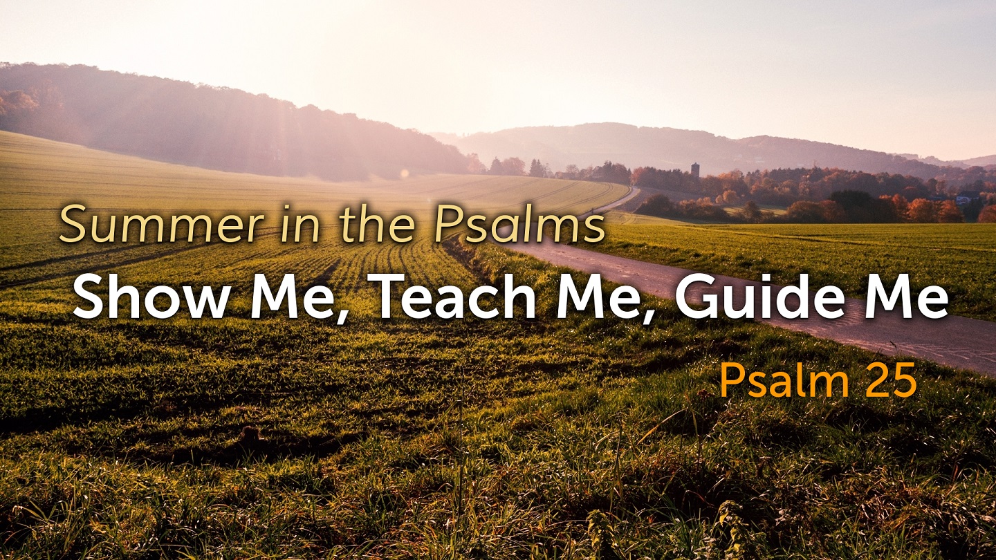 Image for the sermon Show Me, Teach Me, Guide Me