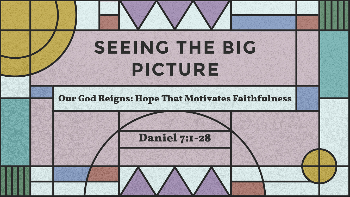 Image for the sermon Seeing the Big Picture