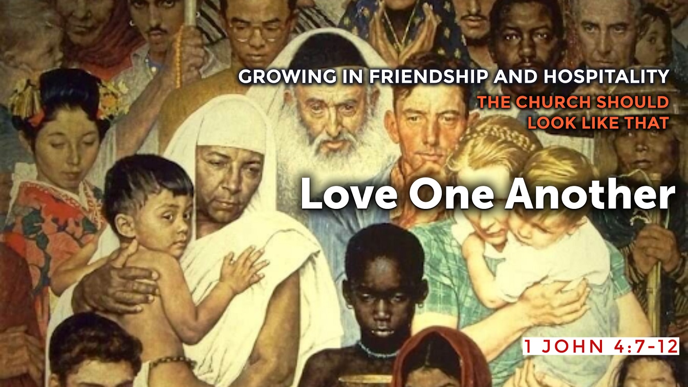 Image for the sermon Love One Another