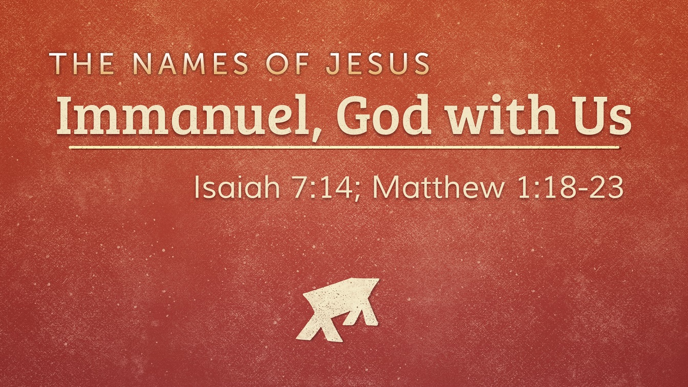 Image for the sermon Immanuel, God with Us